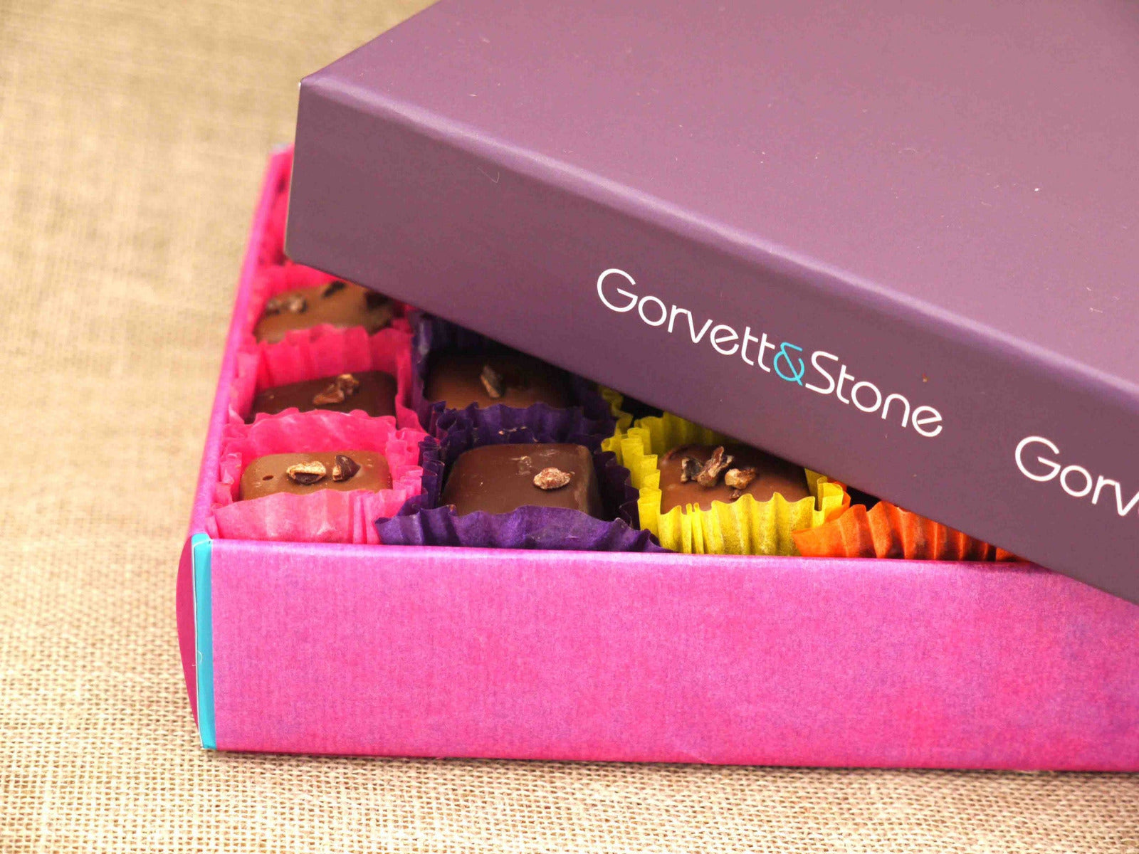 Almond and Hazelnut Pralines in Milk and Dark Chocolate