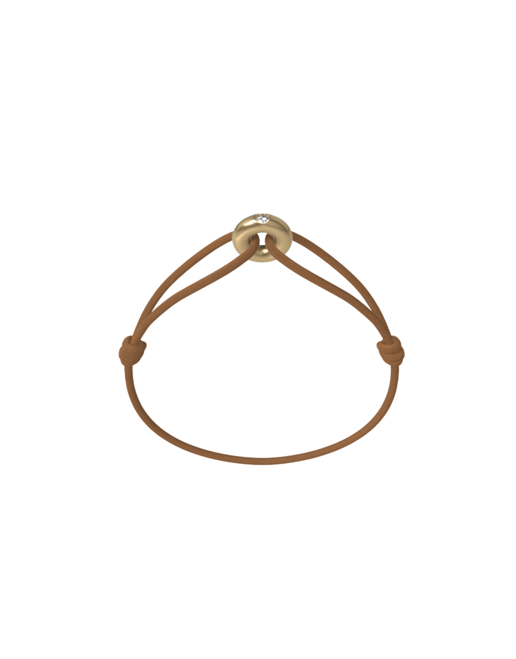 Mini Golden Soho Diamond Cord Bracelet