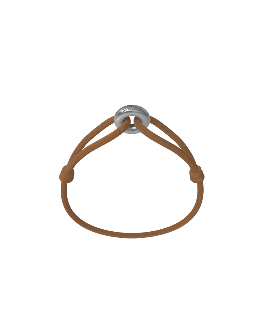 Silver Soho Cord Bracelet