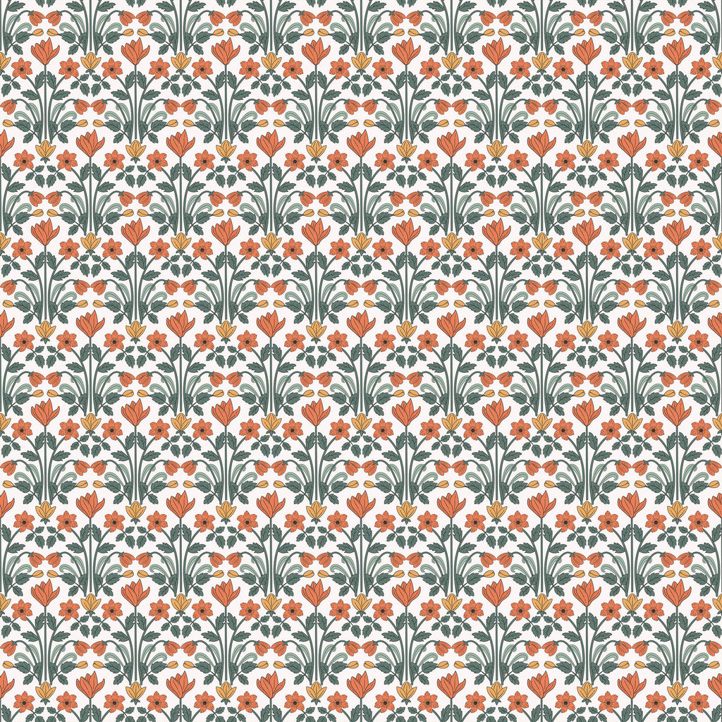 Modern Arts and Crafts Wallpaper
