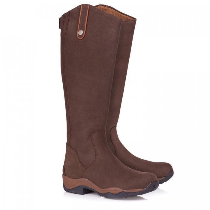 Brown Riding Boots in Standard and Wide Calf
