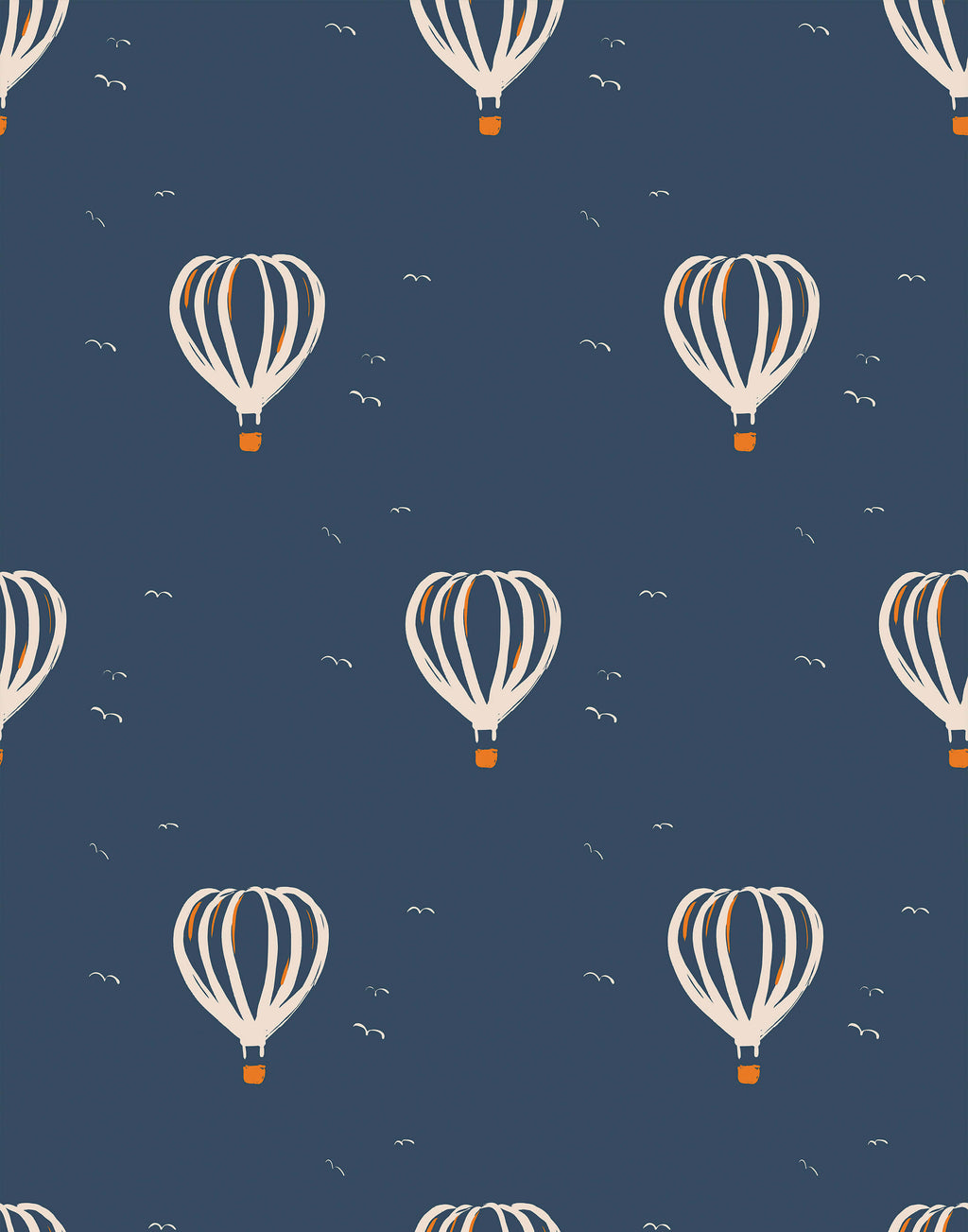 Montie Hot Air Balloon Wallpaper