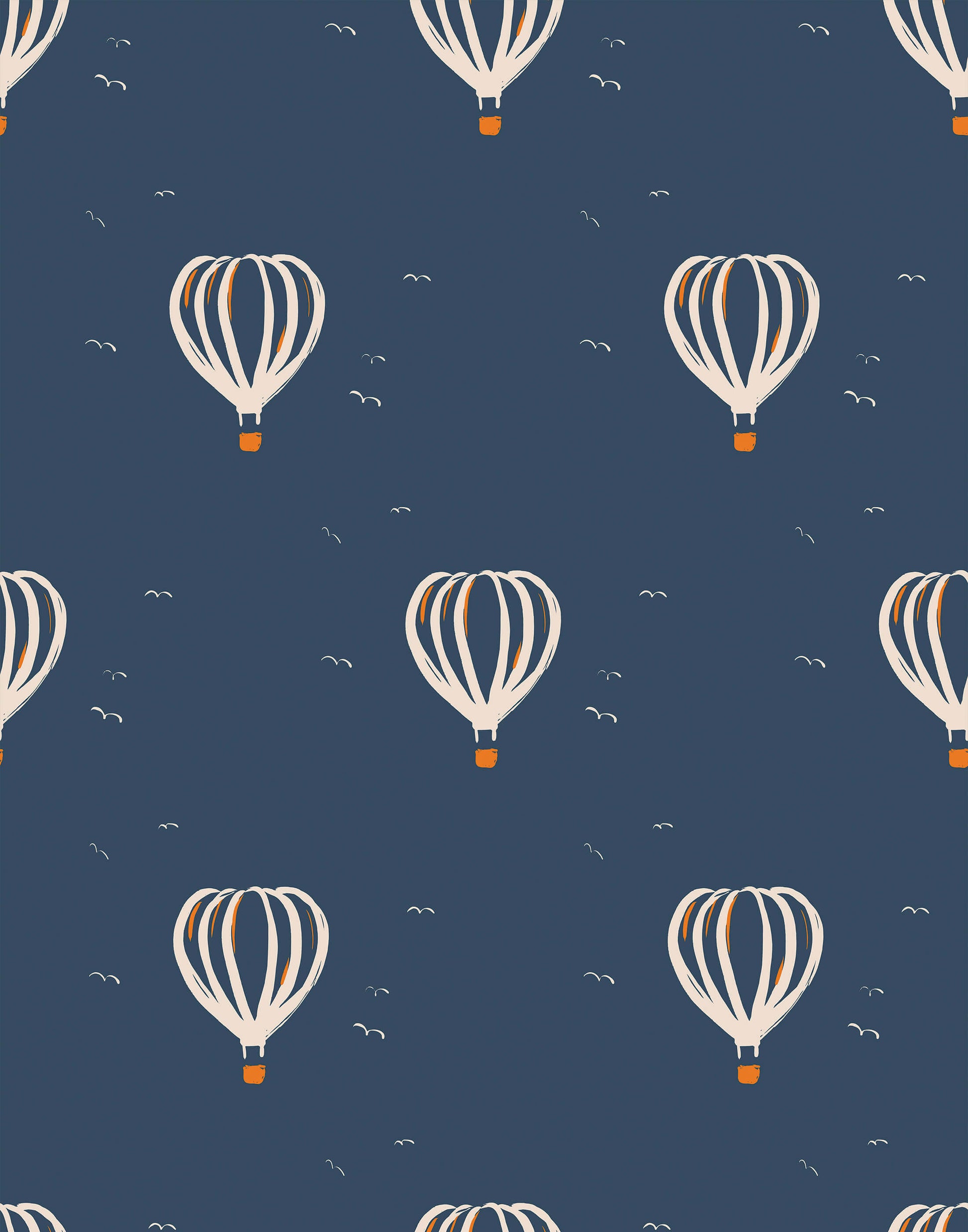 Montie Hot Air Balloon Wallpaper