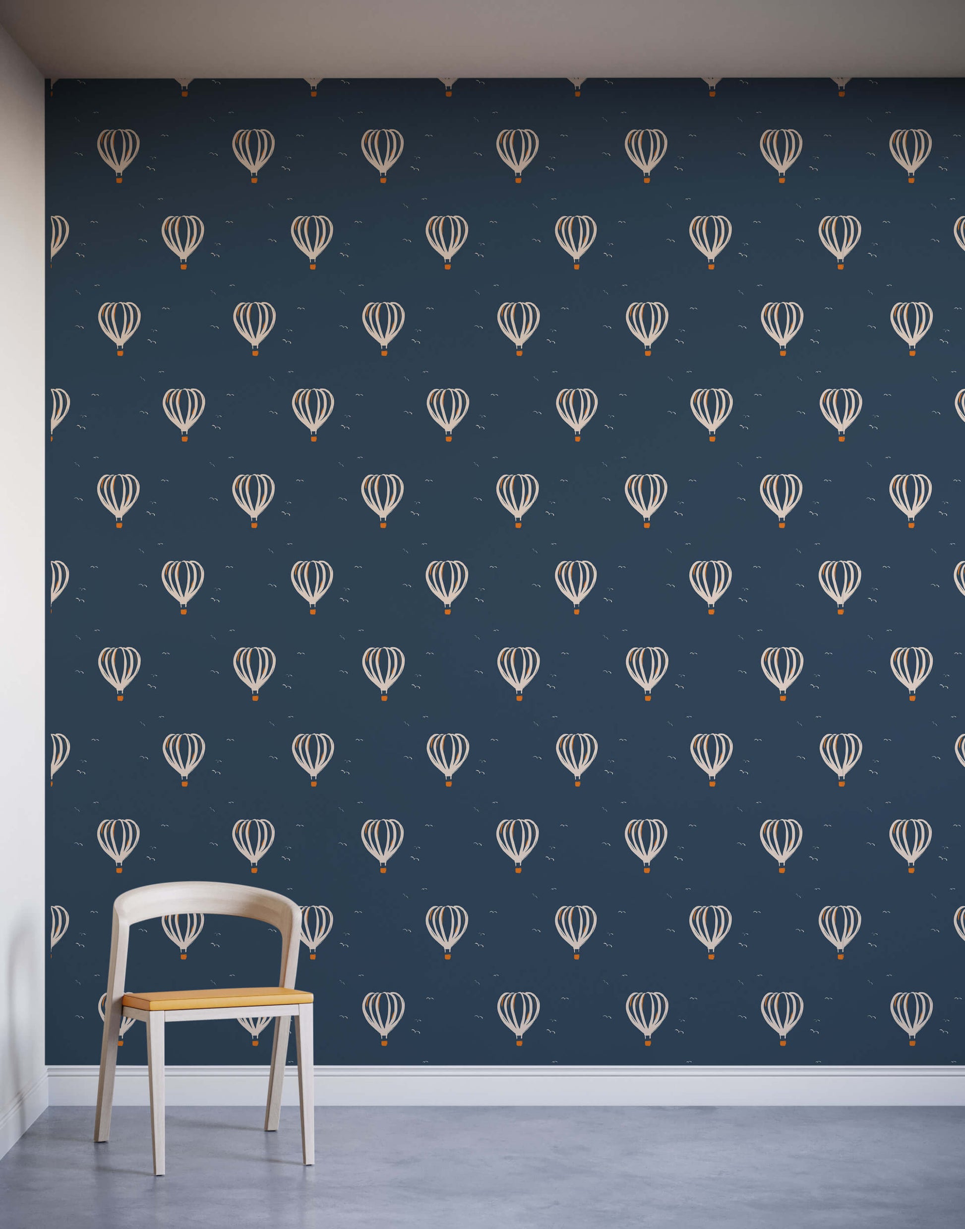 Montie Hot Air Balloon Wallpaper