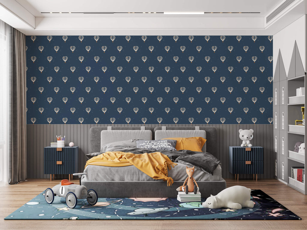 Montie Hot Air Balloon Wallpaper