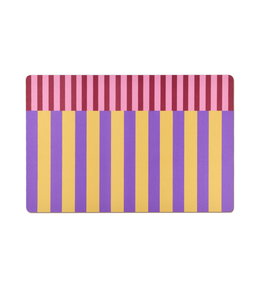 Stripy Mix and Match Placemats Set of 4