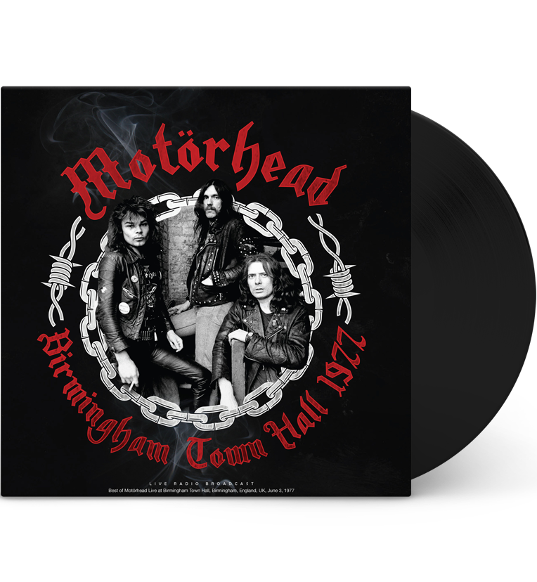 Motörhead Birmingham Town Hall 1977 12 Inch Album 180g Vinyl