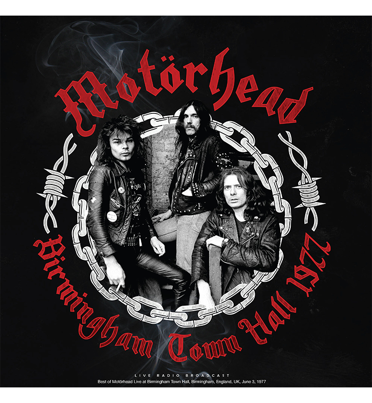 Motörhead Birmingham Town Hall 1977 12 Inch Album 180g Vinyl