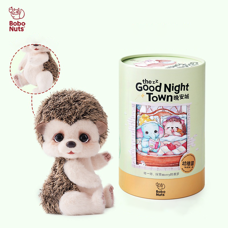 Motty Hedgehog Plush Toy Handmade Soft Cuddly