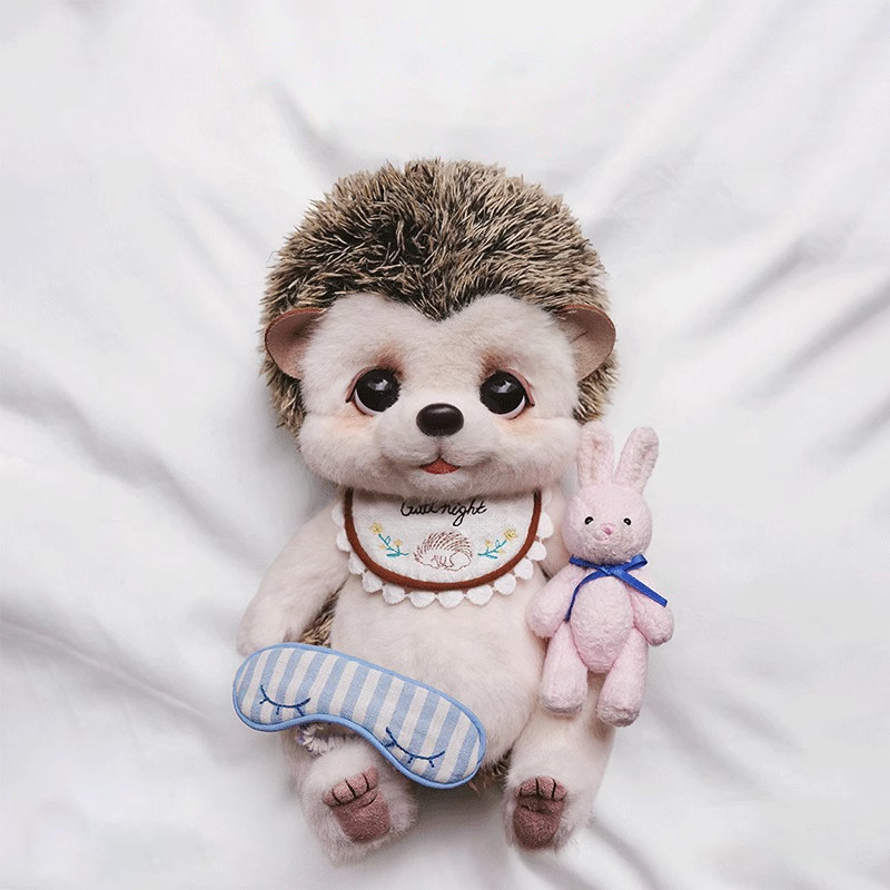 Motty Hedgehog Plush Toy Handmade Soft Cuddly