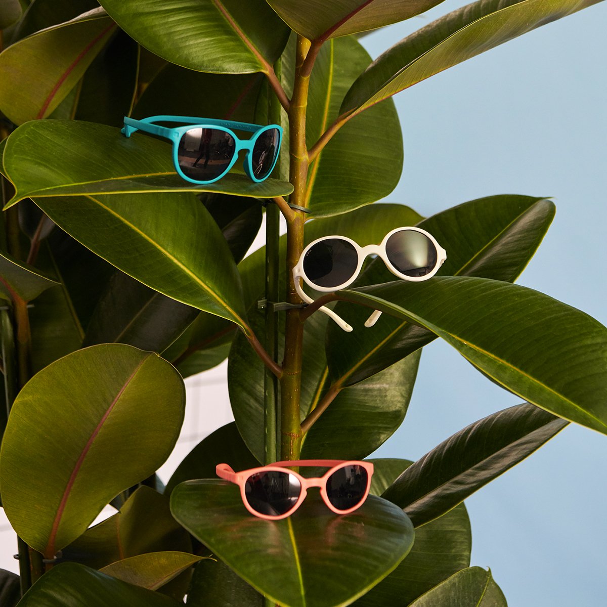 Wazz sunglasses for toddlers (1-2 years old) - Black