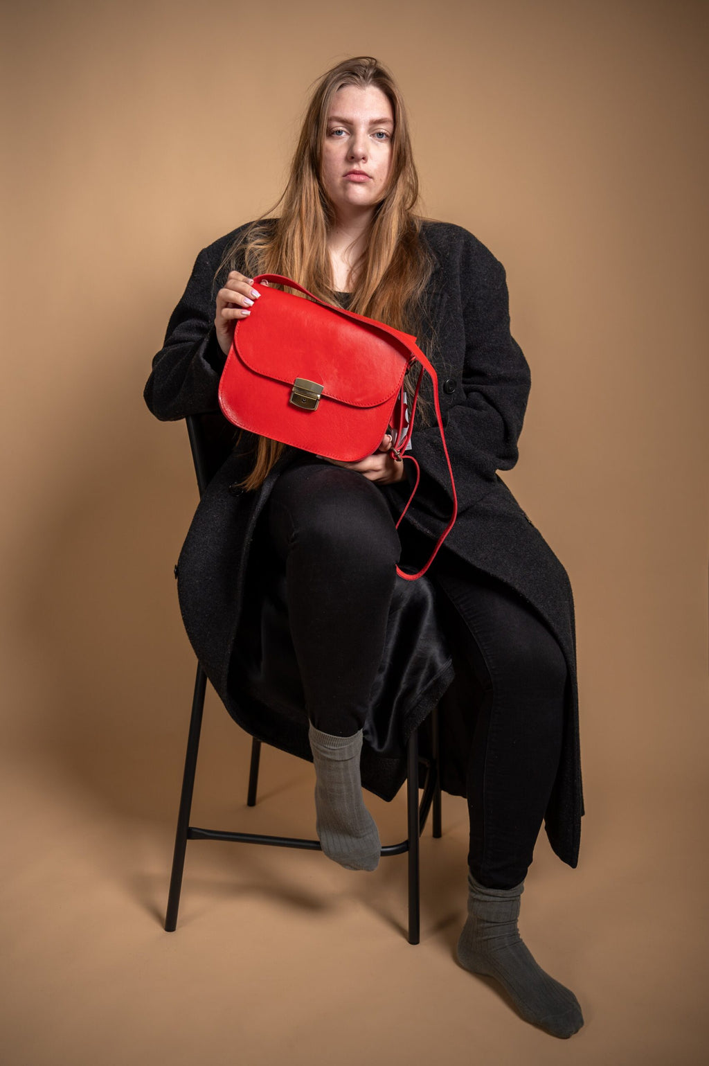 Classic Cut Saddle Bag – Timeless Elegance in Leather by Zelma Kraft at brixbailey.com