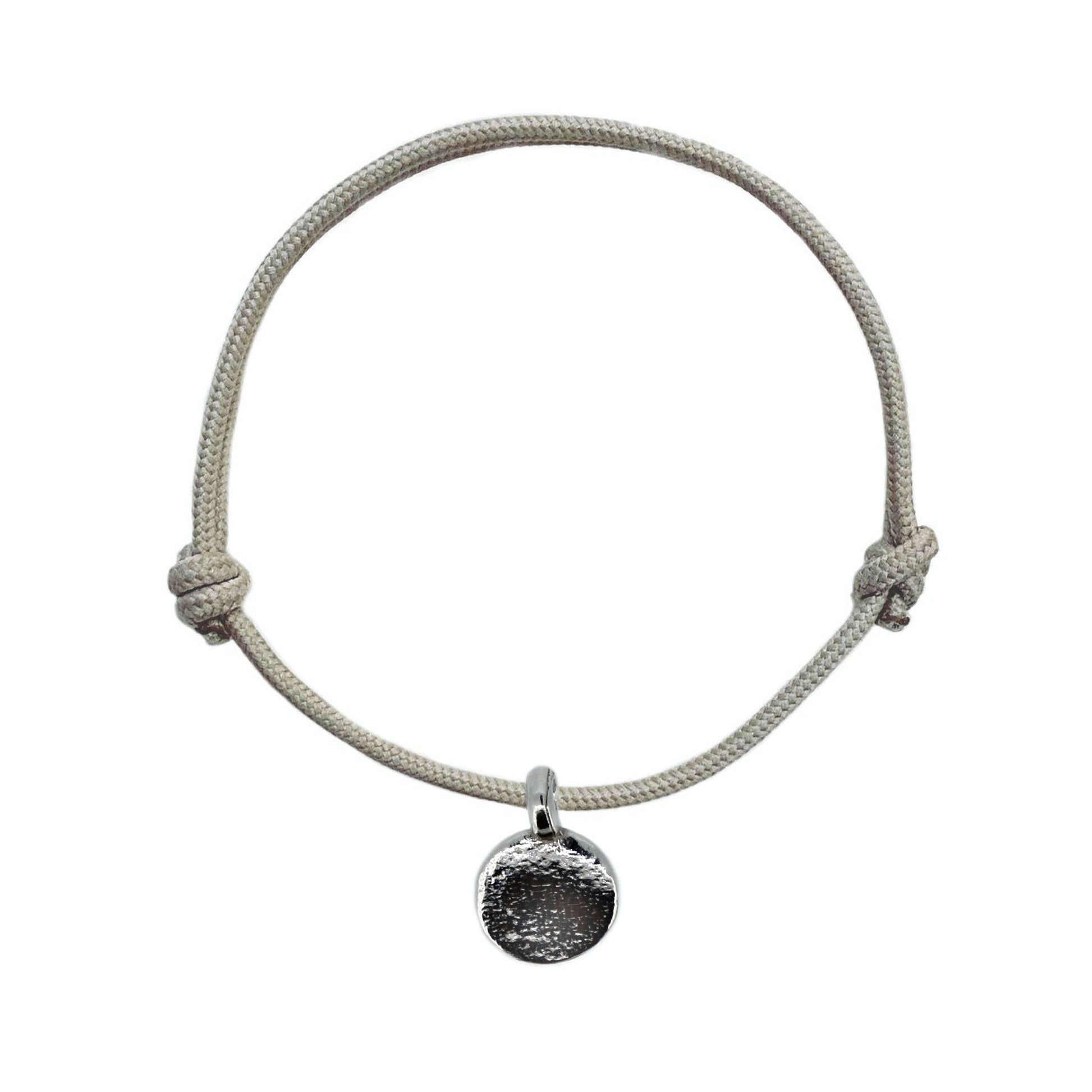 Full Moon Rope Bracelet with Optional Personalisation