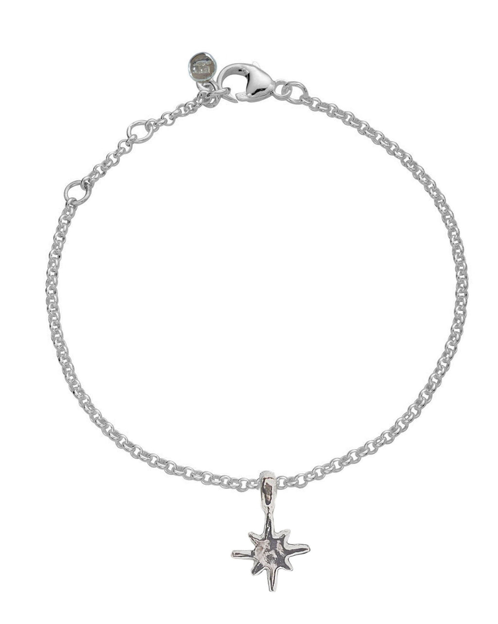 North Star Silver Chain Bracelet