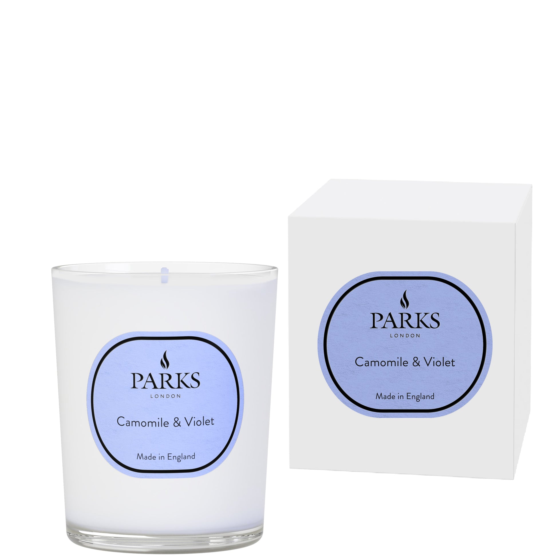 Camomile and Violet Candle 180g