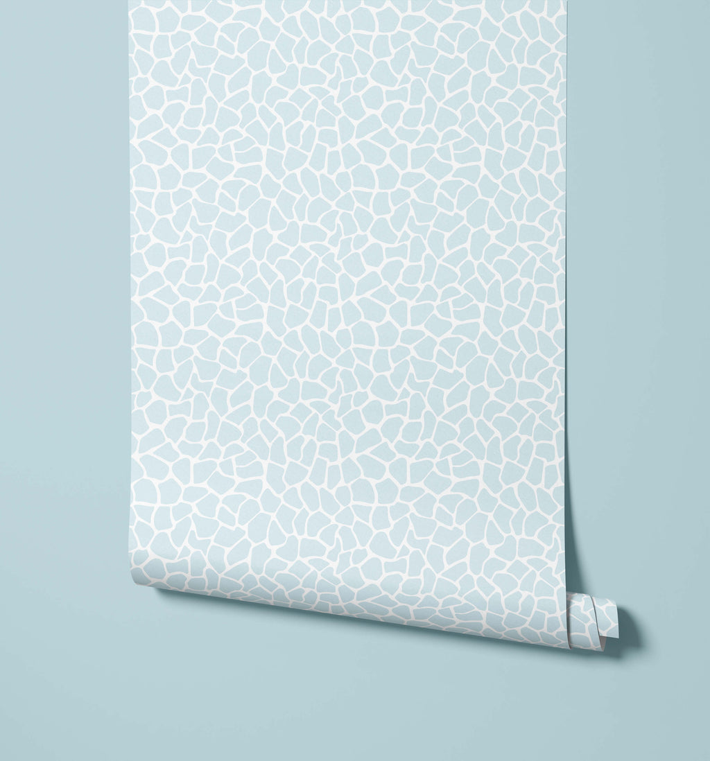 Giraffe Print Wallpaper Modern Minimalist