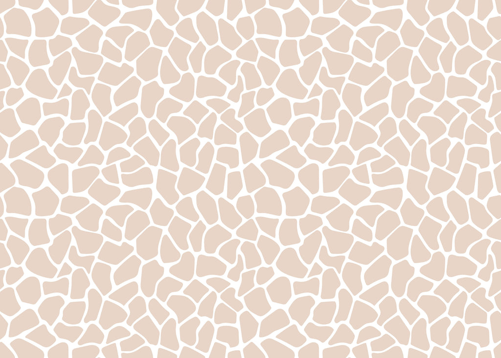Giraffe Print Wallpaper Modern Minimalist