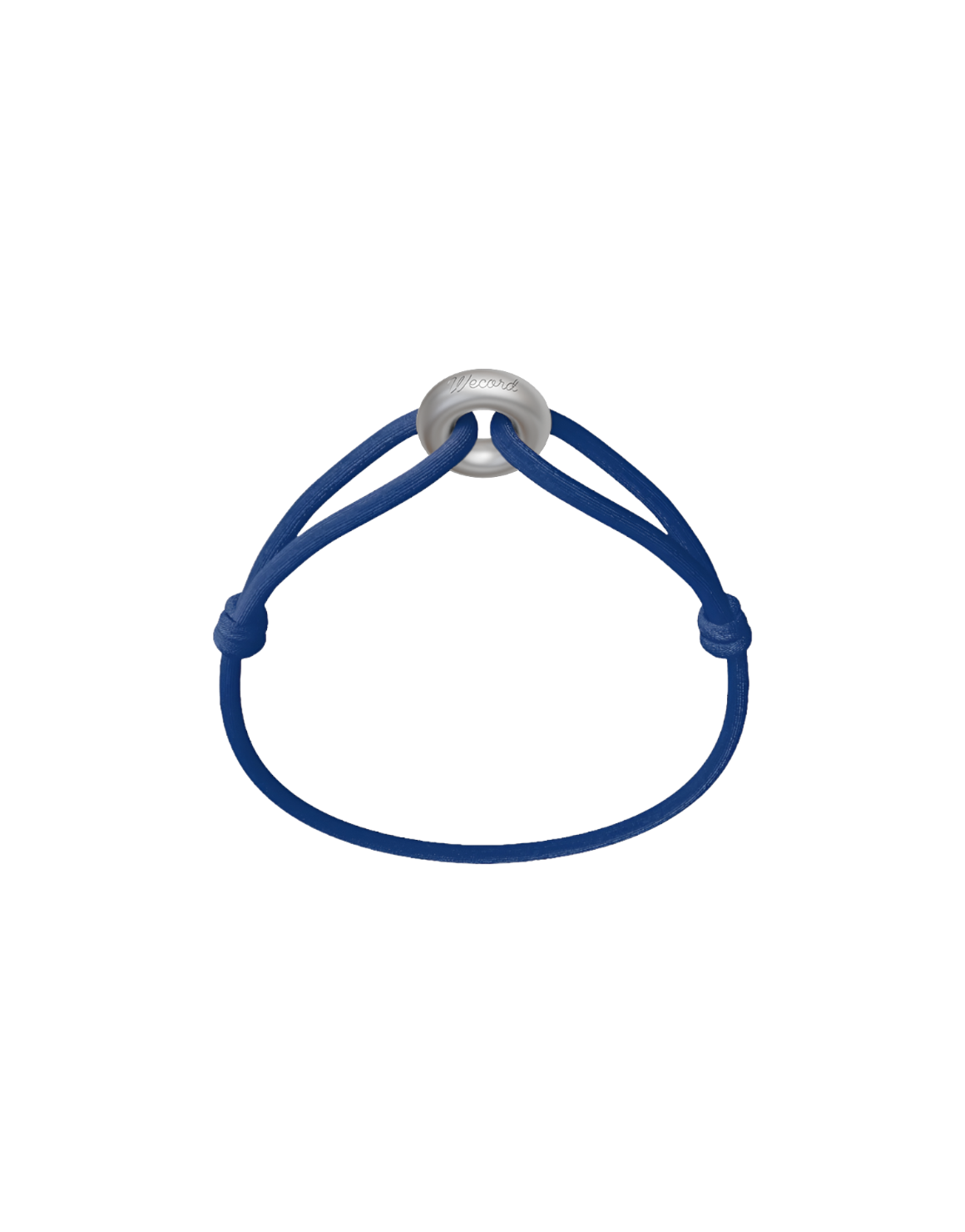 Silver Soho Matte Cord Bracelet