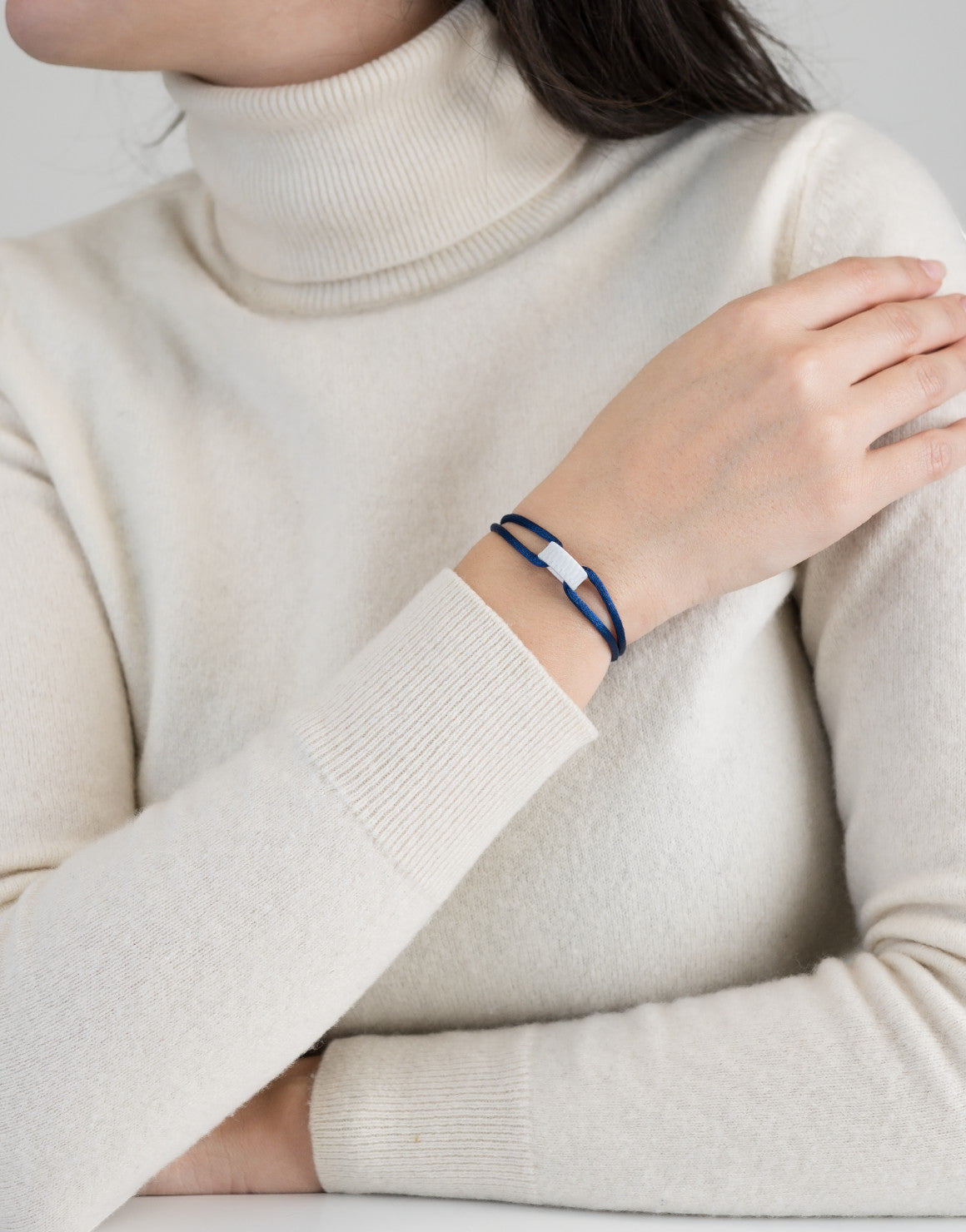 Cord Bracelet in Snow