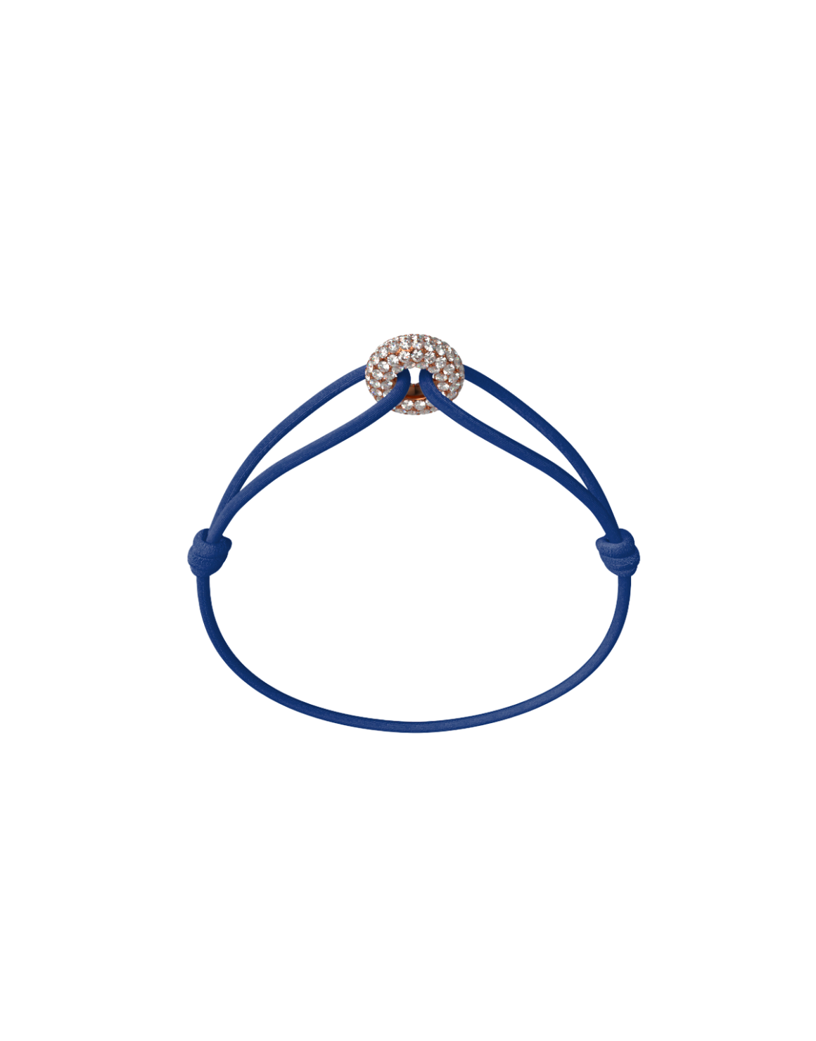 Mini Rose Soho Pave Cord Bracelet