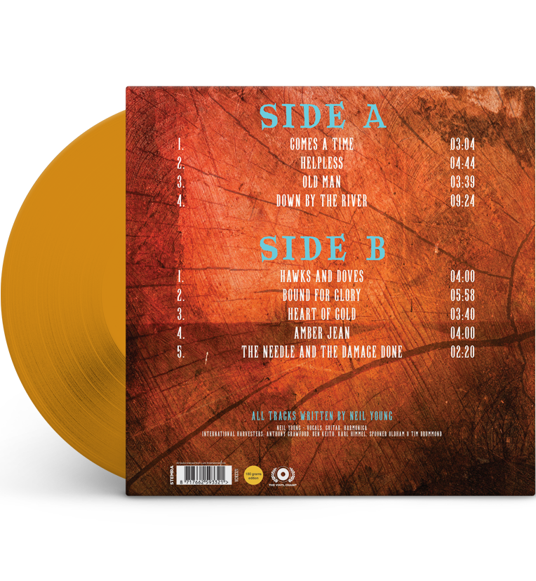 Neil Young Austin City Limits 1984 Limited Edition 180g Orange Vinyl
