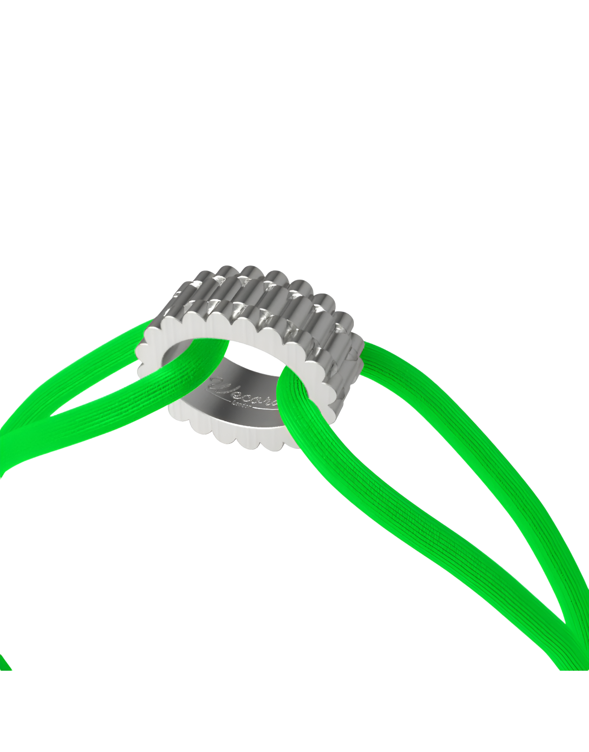 Regent Cord Bracelet in Sterling Silver