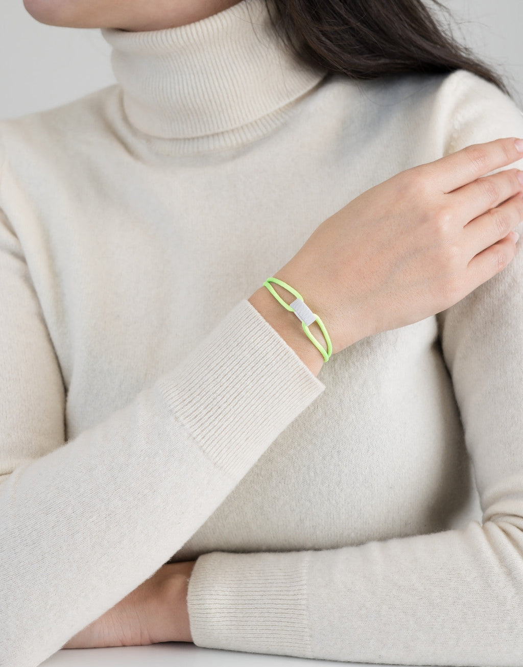 Cord Bracelet in Snow