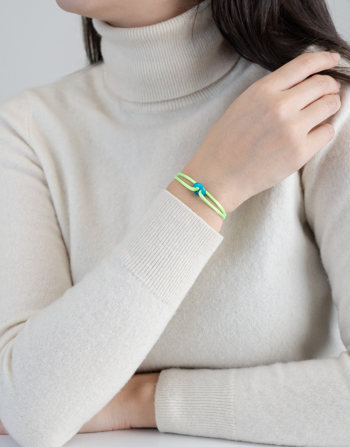 Blue Soho Cord Bracelet