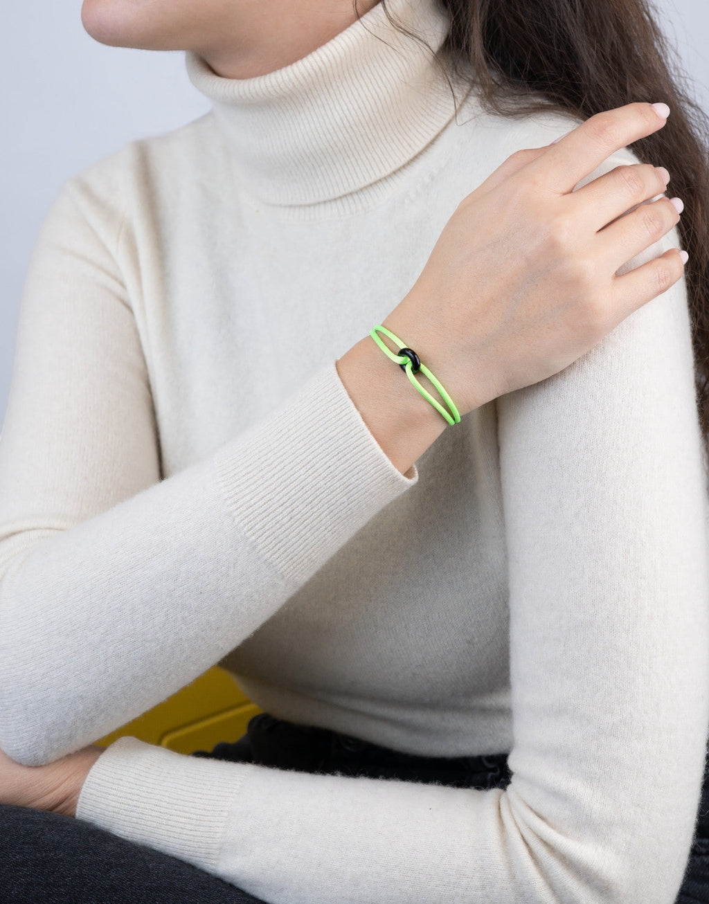 Black Onyx Cord Bracelet