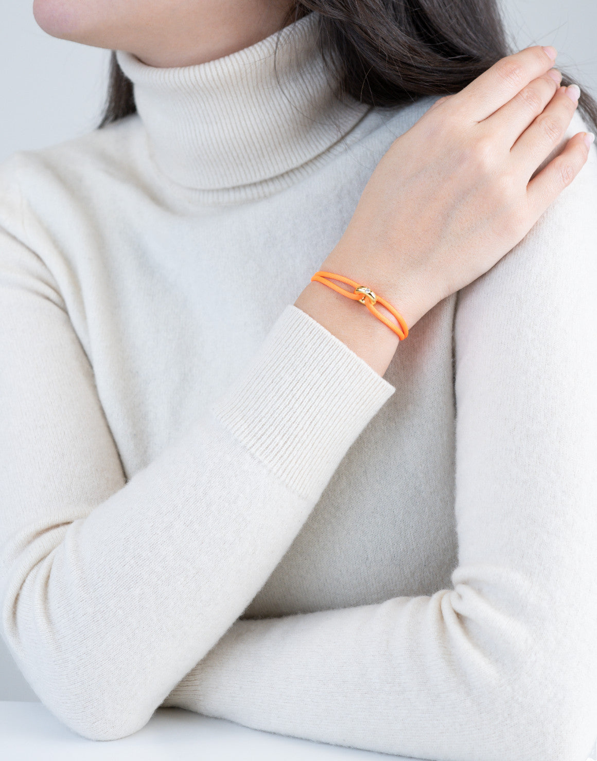 Golden Diamond Cord Bracelet