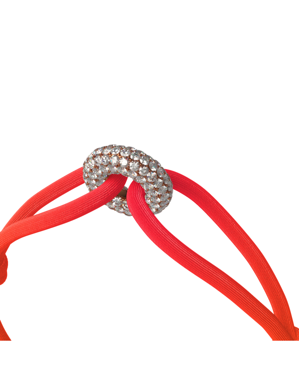 Rose Soho Pave Cord Bracelet