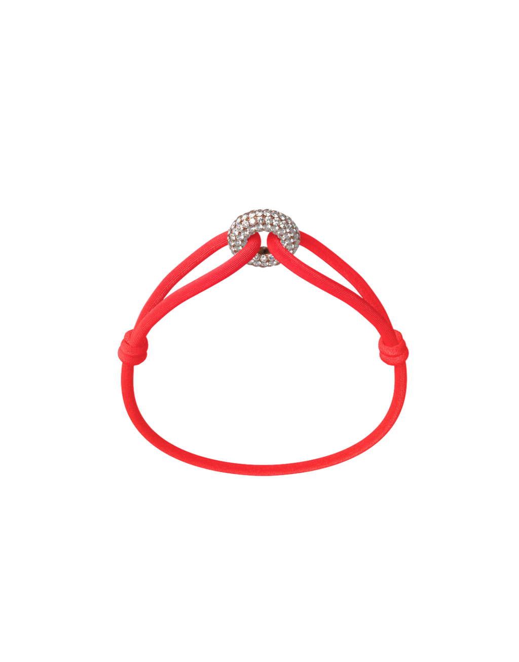 Rose Soho Pave Cord Bracelet