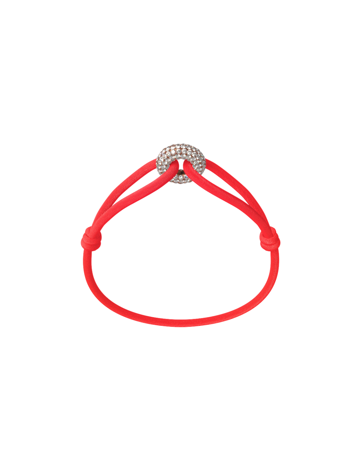 Rose Soho Pave Cord Bracelet