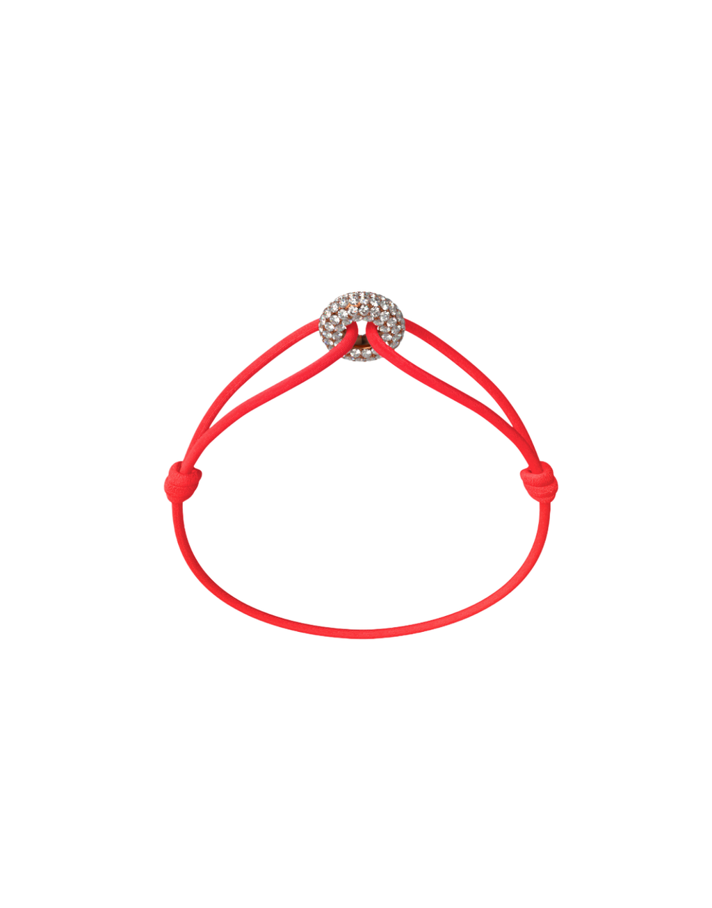 Mini Rose Soho Pave Cord Bracelet