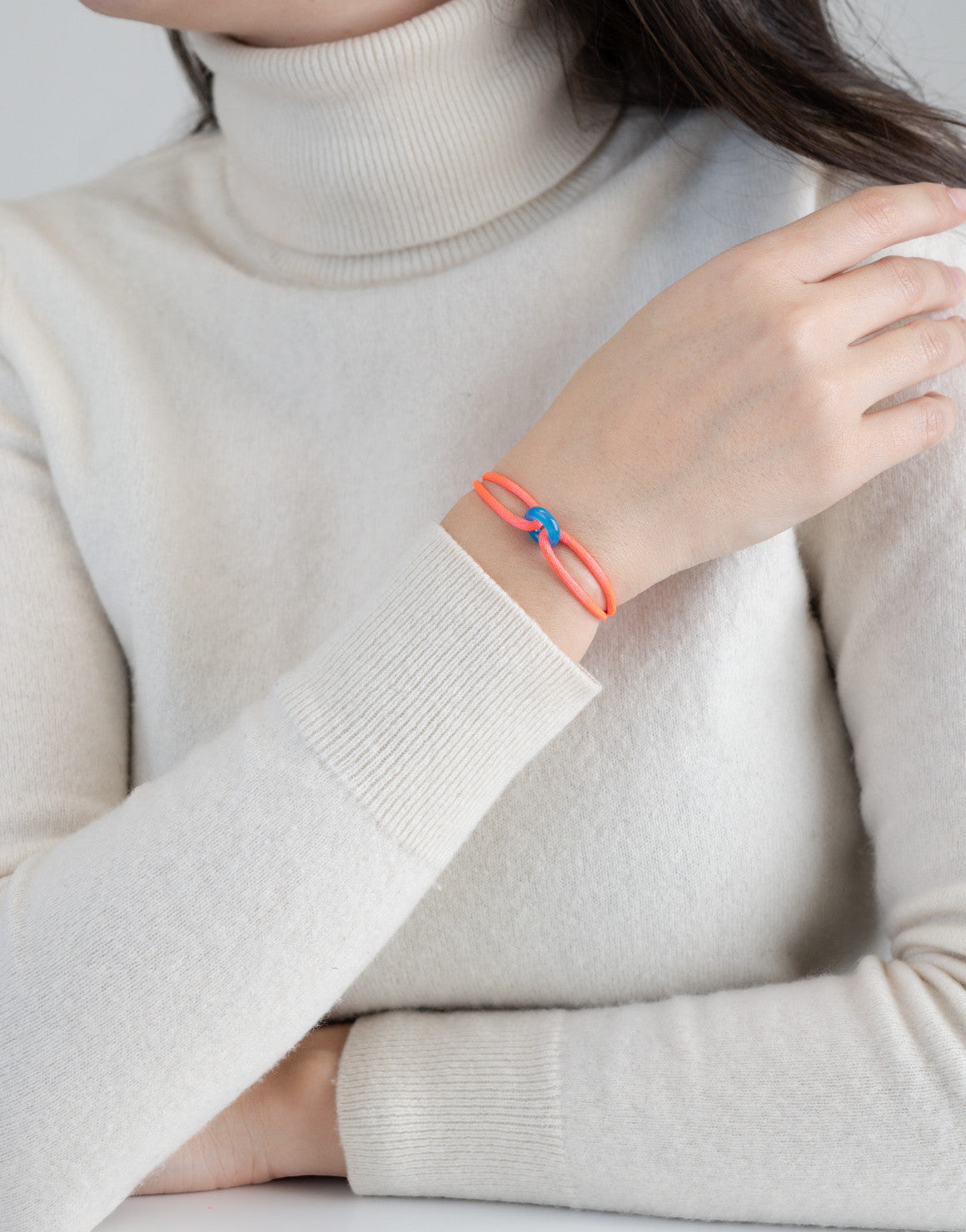 Blue Soho Cord Bracelet