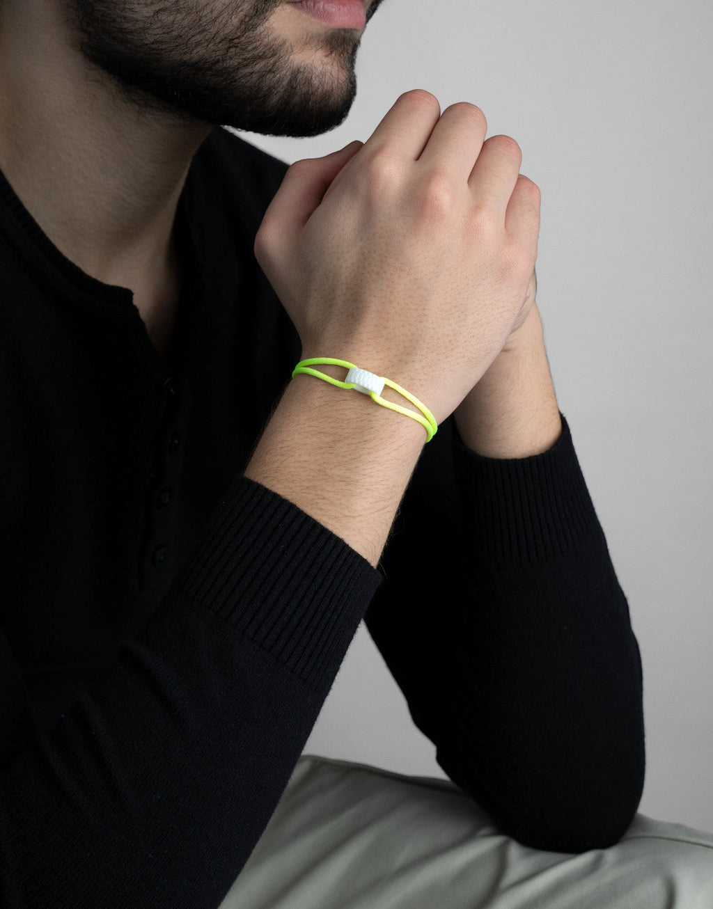 Cord Bracelet in Snow