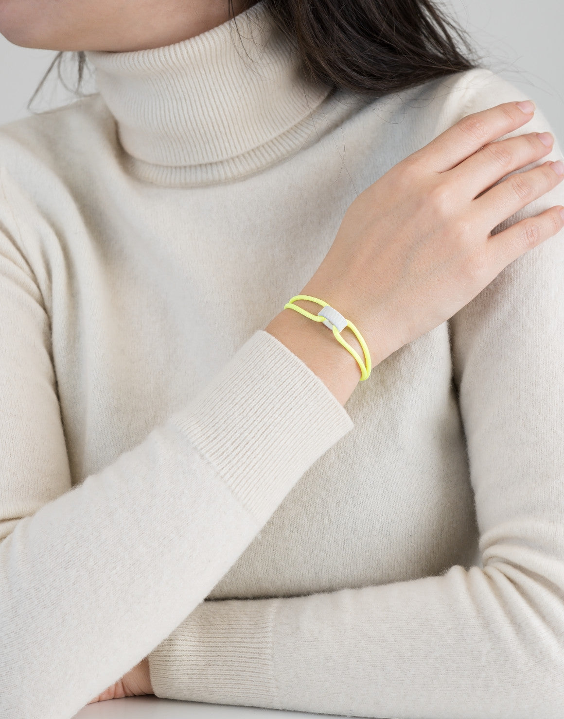 Cord Bracelet in Snow