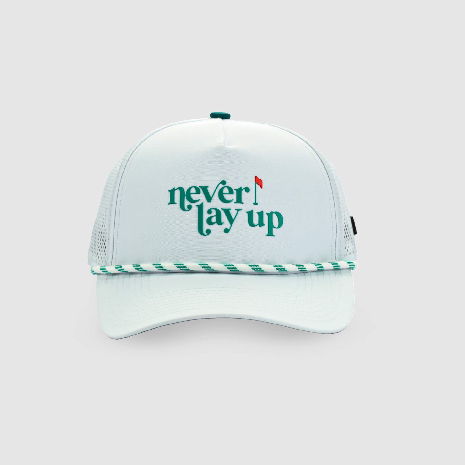 Never Lay Up Rope Golf Hat