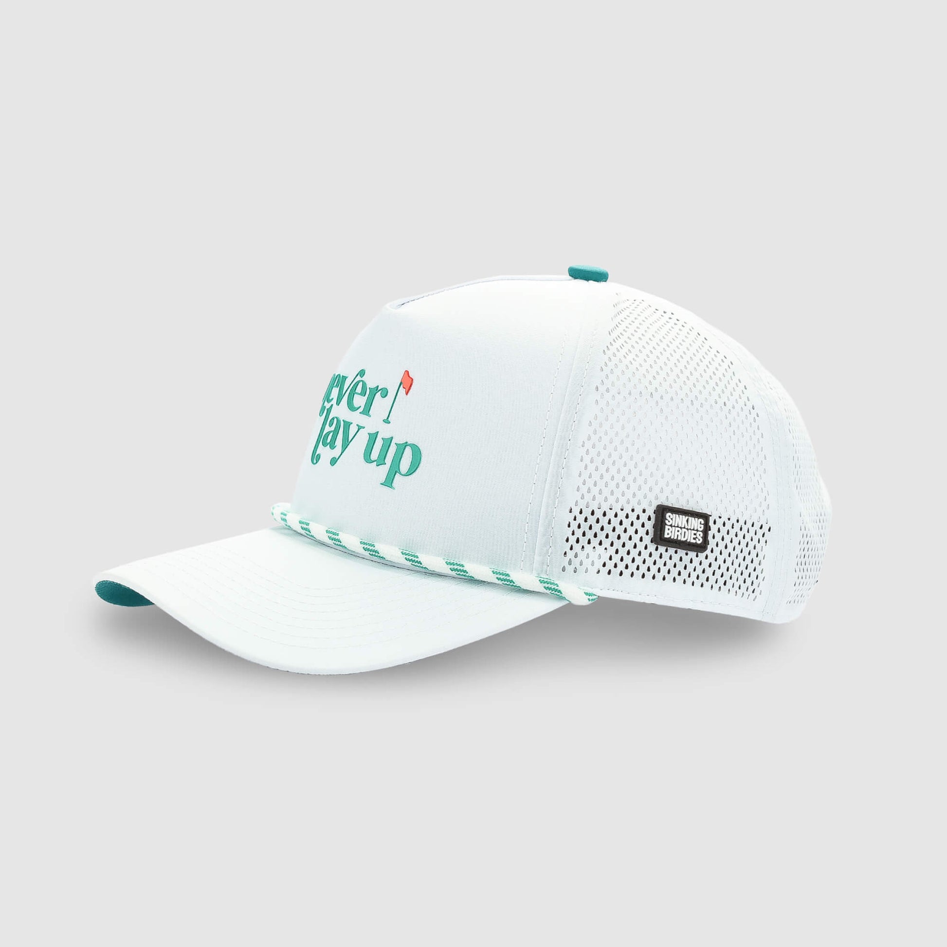 Never Lay Up Rope Golf Hat