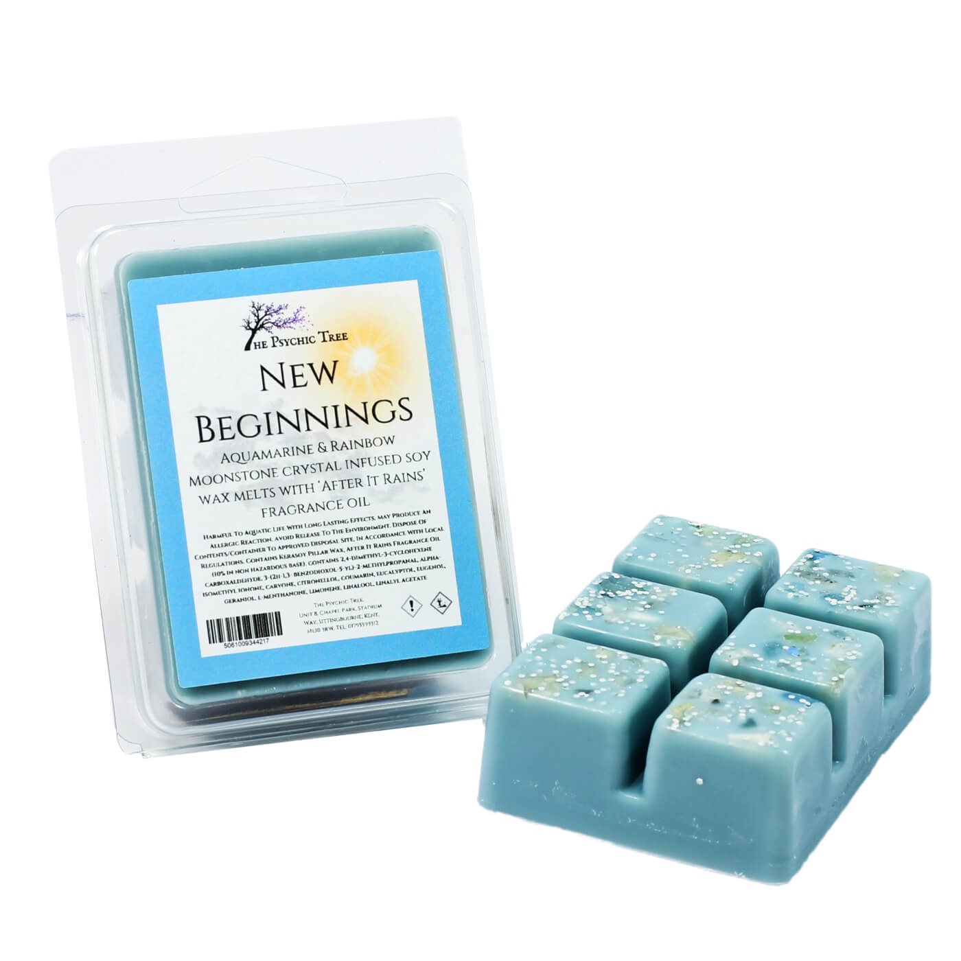 Crystal Infused Scented Wax Melts New Beginnings
