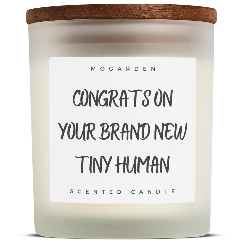 Luxury Vanilla Soy Candle for Mum to Be and New Mum Gifts