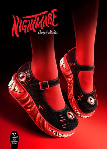 Hot Chocolate Nightmare Mary Jane Platform Shoes