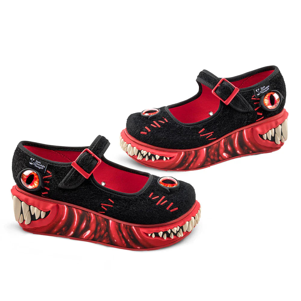 Hot Chocolate Nightmare Mary Jane Platform Shoes