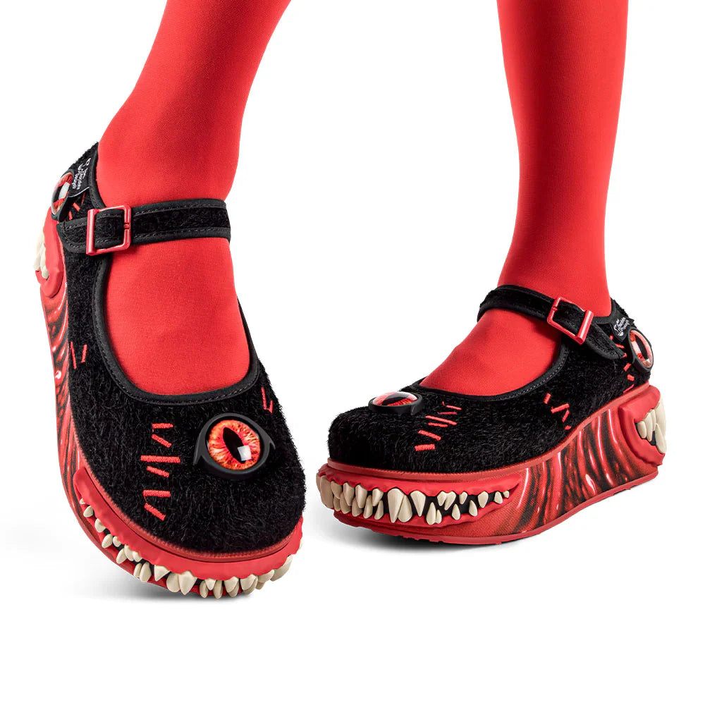 Hot Chocolate Nightmare Mary Jane Platform Shoes