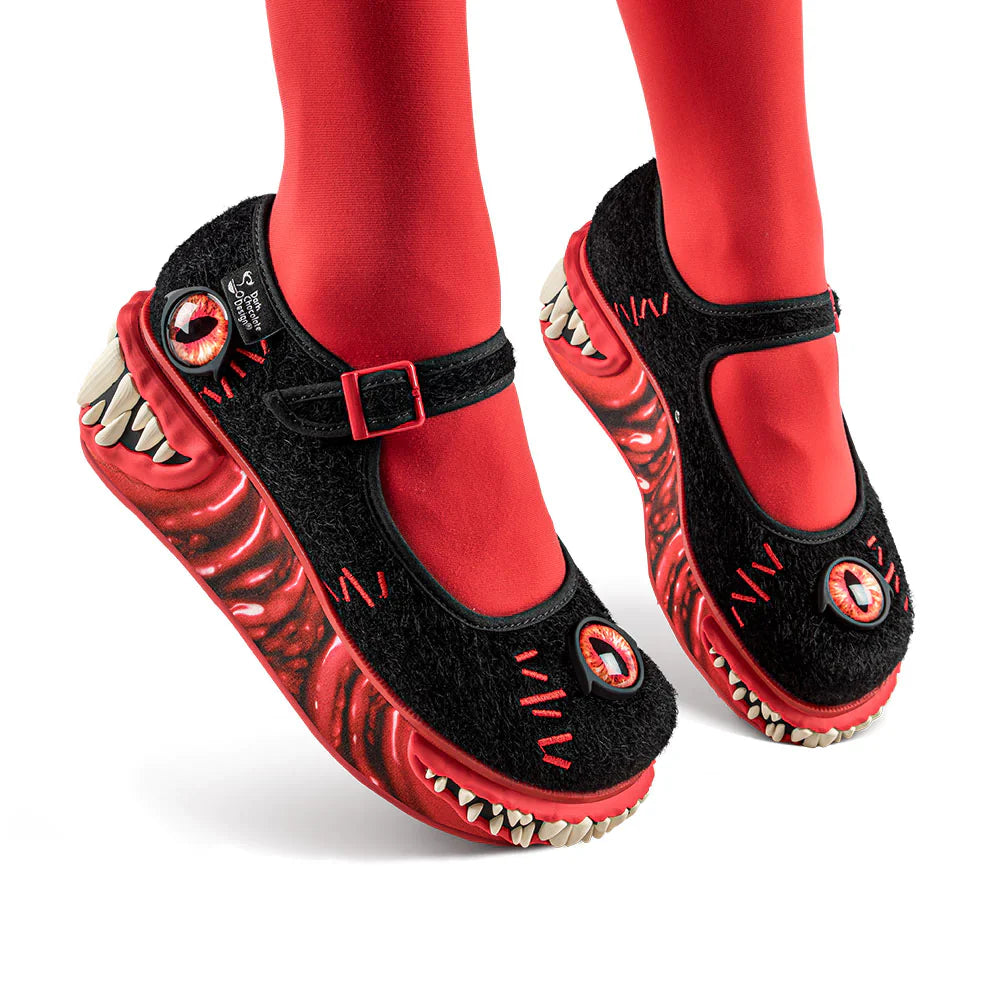 Hot Chocolate Nightmare Mary Jane Platform Shoes