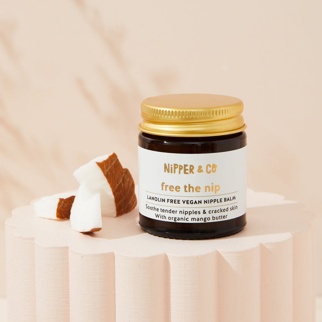 Lanolin Free Vegan Nipple Balm for Breastfeeding