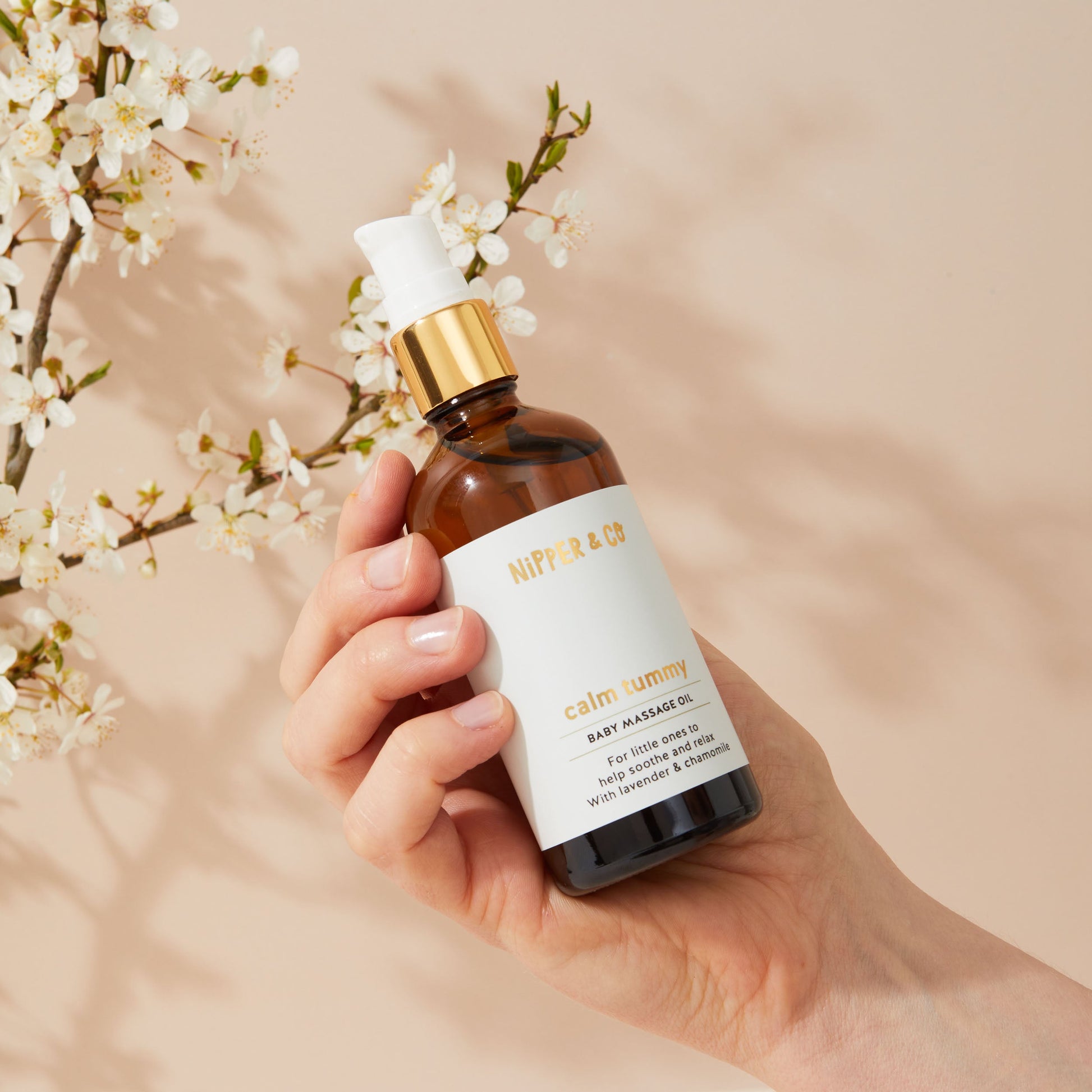 Baby Tummy and Sleep Massage Oil 100ml with Lavender and Chamomile