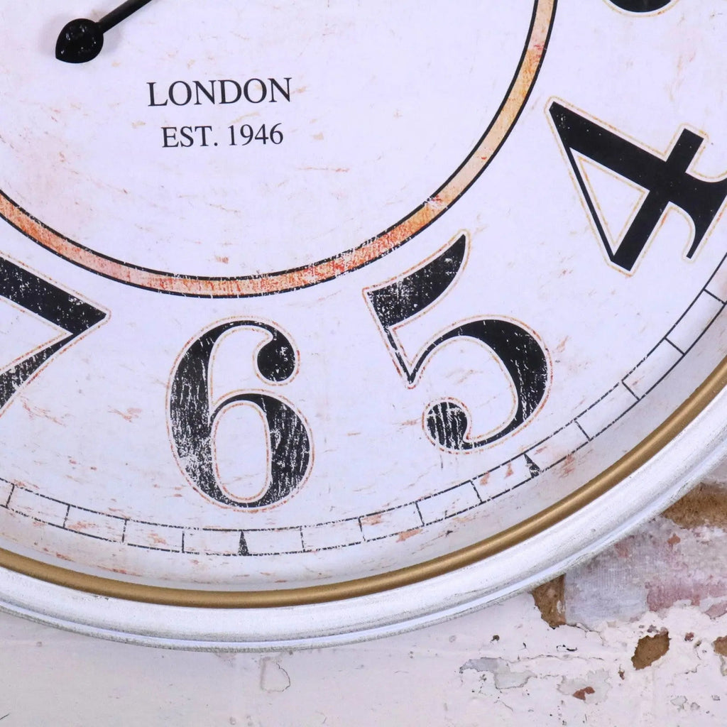 Antique Style Large Wall Clock 80cm