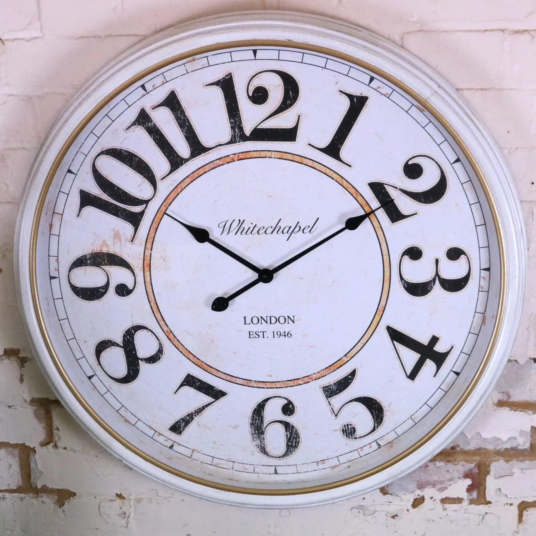 Antique Style Large Wall Clock 80cm
