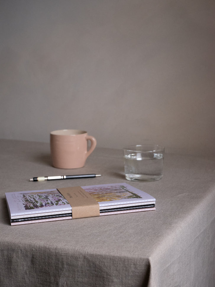 Set of 2 Handstitched A5 Notebooks